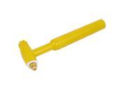 Yellow Handle Air Cooled Argon Arc Welding Torch Gun w Metal Soldering Nozzle