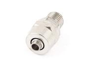 Unique Bargains 8MM Male Thread to 5mm Tube Air Pneumatic Quick Connecting Coupler