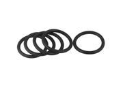 Unique Bargains 45mm x 35.8mm x 4.6mm Rubber Sealing Oil Filter O Rings Gaskets 5 Pcs