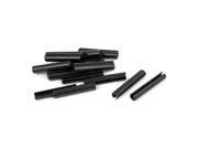 M3x18mm Carbon Steel Split Spring Roll Dowel Pins Fasteners 20pcs
