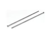 Unique Bargains 1 4 inch Rod Dia 12 inch Long Straight Steel Ejector Pin 2pcs
