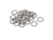 M8 304 Stainless Steel External Star Lock Washers 25 Pcs