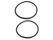 2pcs Black Universal O Ring 175 x 8.6mm BUNA N Material Oil Seal Washer Grommets