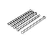 Unique Bargains 5 8 inch Rod Dia 8 inch Long Straight Steel Ejector Pin 5pcs