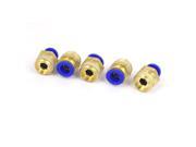 8mm Tube 3 8BSP Male Thread Quick Air Fitting Coupler Connector 5pcs