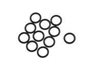 Unique Bargains 10 Pcs 9mm Inside Dia 1.8mm Thick Rubber O Ring Oil Seal Gaskets