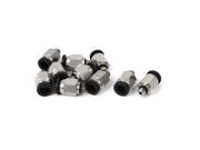 6mm to M5 Push in Pneumatic Air Quick Connect Tube Fitting Coupler 10pcs