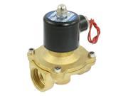 220V AC 0 1.0MPa Two Position Two Way Solenoid Control Valve 1