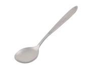 Stainless Steel Round Head Utensil Fruit Dessert Spoon 16cm Long