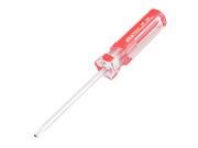T20 75mm Bit Length Plastic Nonslip Handle Torx Screwdriver Red Silver Tone T20 75mm Bit Length Plastic Nonslip Handle Torx Screwdriver Red Silver Tone