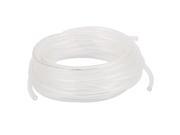 Unique Bargains 2 Pcs PU Flexible Air Tubing Pneumatic Pipe Tube Hose 14.4Ft White