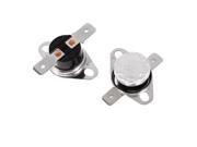 2 Pieces NC Thermostat Temperature Controlled Switch KSD301 158F AC 250V 10A