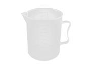 1000mL Laboratory Kitchen Plastic Sauce Water Volume Engrave Measuring Cup