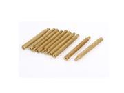 Unique Bargains M3 Male to Female Thread Insulated Brass Standoff Hexagonal Spacer 40 6mm 10pcs