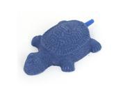 Artificial Tortoise Design Fish Tank Aquarium Bubble Air Stone Airstone Blue