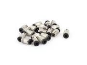 NPT 1 8 Male Thread to 5 32 Dia Tube Straight Push in Connect Fitting 20 Pcs
