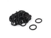 30mm x 22mm x 4mm Rubber Oil Gas Seal Tap Washer Gasket O Ring Black 40pcs
