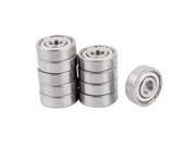 10Pcs Shielded Miniature 6262 Deep Groove Ball Wheel Bearing 19mm x 6mm x 6mm