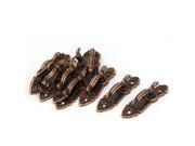 Unique Bargains 10pcs Living Room Bedroom Vintage Curtain Strap Wall Hooks