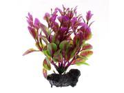 Unique Bargains Aquarium Plastic Manmade Underwater Plant Grass Adornment