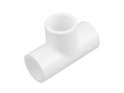 20mm Inner Dia 3 Way T Shape PVC Water Pipe Tube Joint Coupler Connector