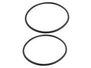 2pcs Black Universal O Ring 225 x 8.6mm BUNA N Material Oil Seal Washer Grommets