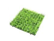 9.8 Height Green Plastic Simulation Aquascaping Square Shape Landscape Lawns
