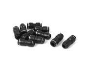 10mm to 8mm Pneumatic Air Pipe Quick Fitting Coupler Connector Adapter 10pcs