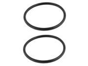 2Pcs Black Universal O Ring 145 x 8.6mm BUNA N Material Oil Seal Washer Grommets