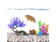 aquascape fish tank aquarium Artificial decoration plastic plant fit Oscar