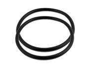 2Pcs Black Universal O Ring 150mm x 8.6 BUNA N Material Oil Seal Washer Grommets