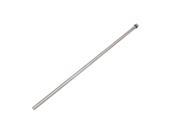 9mm Diameter Round Tip Steel Straight Ejector Pin Punch 450mm Long Silver Gray
