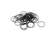 50Pcs Black O Ring 11mm x 0.5mm BUNA N Material Oil Seal Washers Grommets