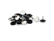 Glass Billboard Decorative 20mm Head Diameter Mirror Screw Nails 20 Pcs