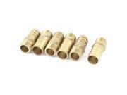 1 4BSP Male Thread Fuel Pneumatic Water Pipe Hose Barb Coupler Connector 6pcs