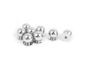 22mmx25mm Furniture Kitchen Cabinet Drawer Chrome Plated Pull Handle Knob 8pcs