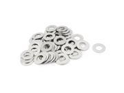 Unique Bargains 50pcs 304 Stainless Steel 12mm Flat Washer M12 Silver Tone