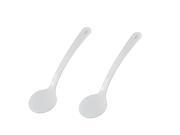 Household Kitchenware Resin Long Handle Tableware Soup Sauce Ladle Spoon 2 PCS