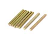 M8 x 85mm Male Threaded Rod Bar Stud Bronze Tone 8 Pcs M8 x 85mm Male Threaded Rod Bar Stud Bronze Tone 8 Pcs