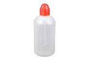 500ml Red Bent Tip Tattoo Wash Cleaning Chemical Reagent Alcohol Squeeze Bottle