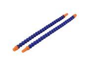 Plastic 1 4BSP Male Thread Flexible Water Oil Coolant Pipe Hose Tube 2pcs