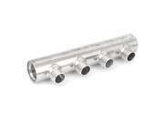 Unique Bargains 3 4BSP x 1 2BSP Thread Dia 4 Port Water Distribution Manifold for Heating System