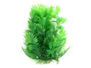 Unique Bargains Aquarium Fish Tank Plastic Simulated Artificial Plant Grass Decor Ornament Green