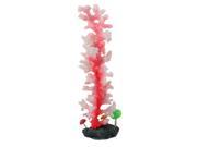Unique Bargains Aquarium Silicone Emulation Fluorescent Water Plant Coral Aquascaping 32cm High