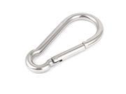140mm Long Spring Loaded Gate Locking Carabiner Snap Hook 12mm Thickness