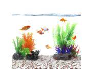 aquascape aquarium decoration Artificial plastic plant for goldfish