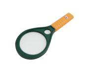 Unique Bargains Magnifier Magnifying Glass with Compass Textured Handle MG 89075