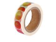 Multicolor Sticky Paper Self Adhesive Decorative Tape Sellotape 15mm Width