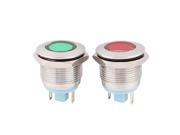 Unique Bargains 2Pcs 19mm Mounted Thread DC 12V Red Green LED Indicator Light Set Unique Bargains 2Pcs 19mm Mounted Thread DC 12V Red Green LED Indicator Light Set