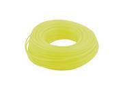 Yellow Garden Grass Weed Nylon Trimmer Line Wire 67M Length